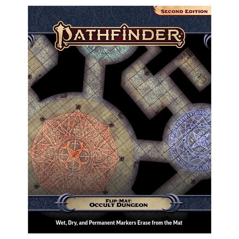 Pathfinder 2E RPG: Flip-Mat – Occult Dungeon