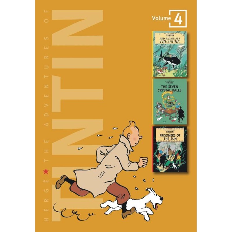 The Adventures of Tintin: Volume 4: The Shooting Star / The Secret of the Unicorn / Red Rackhams Treasure (Hardcover)