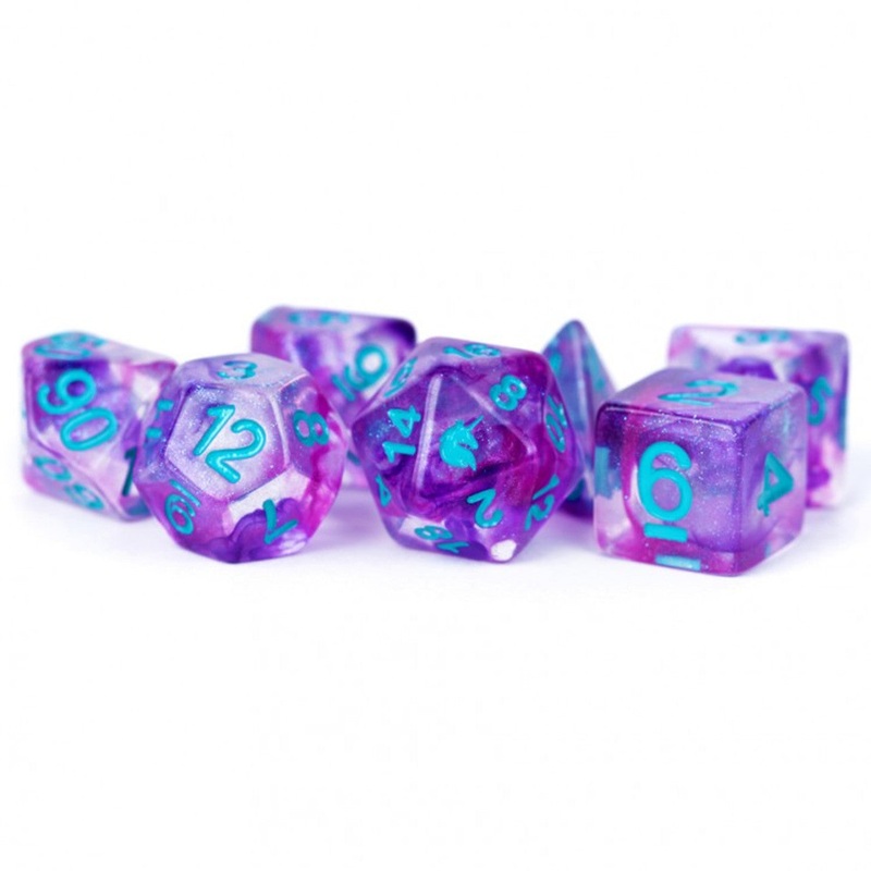 Unicorn Dice Set: Violet Infusion (7)