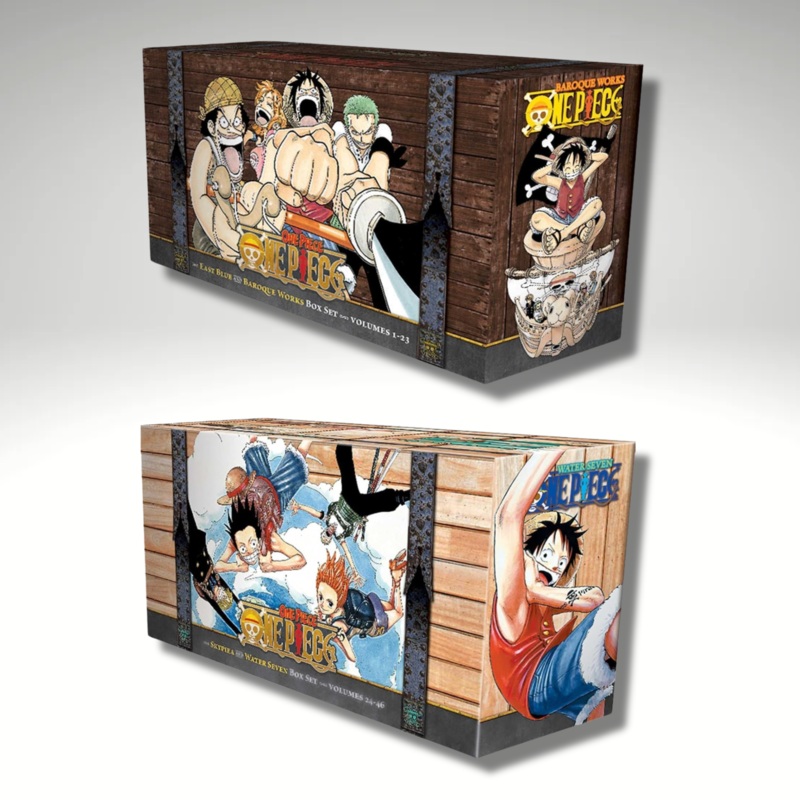 [Combo] One Piece Box Set 1 and 2: Manga Volumes (1-46)