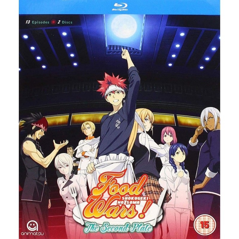 Food Wars! The Second Plate – Complete Season 2 Collection – Blu-ray