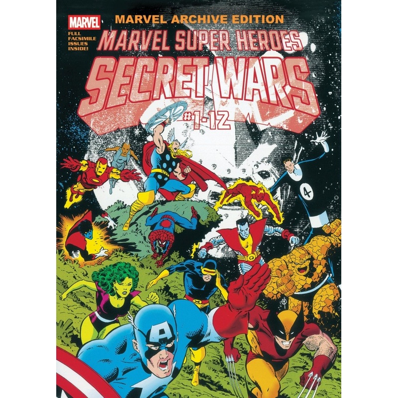 Marvel Archive Edition: Marvel Super Heroes Secret Wars Gallery Edition Mike Zeck Original Collection Cover HC [DM Only] *PRE-ORDER*