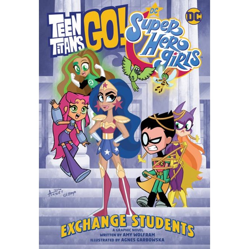 TEEN TITANS GO DC SUPER HERO GIRLS EXCHANGE STUDENT