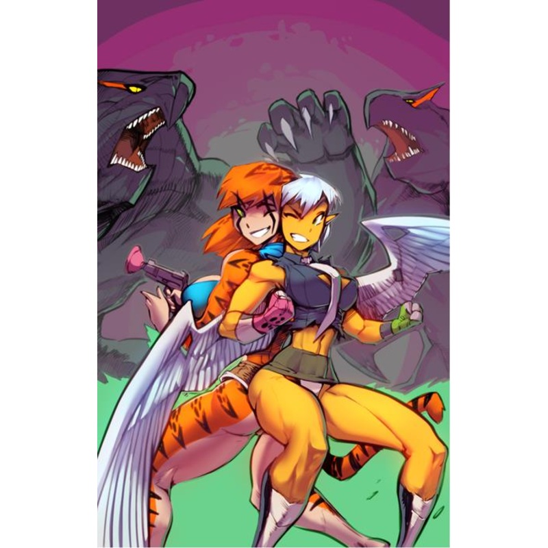 TIFANNY & CHARLOTTE ON ANOTHER WORLD #2 (OF 4) CVR B FRED PERRY LUNAR EXCLUSIVE VAR (29 Oct Release)