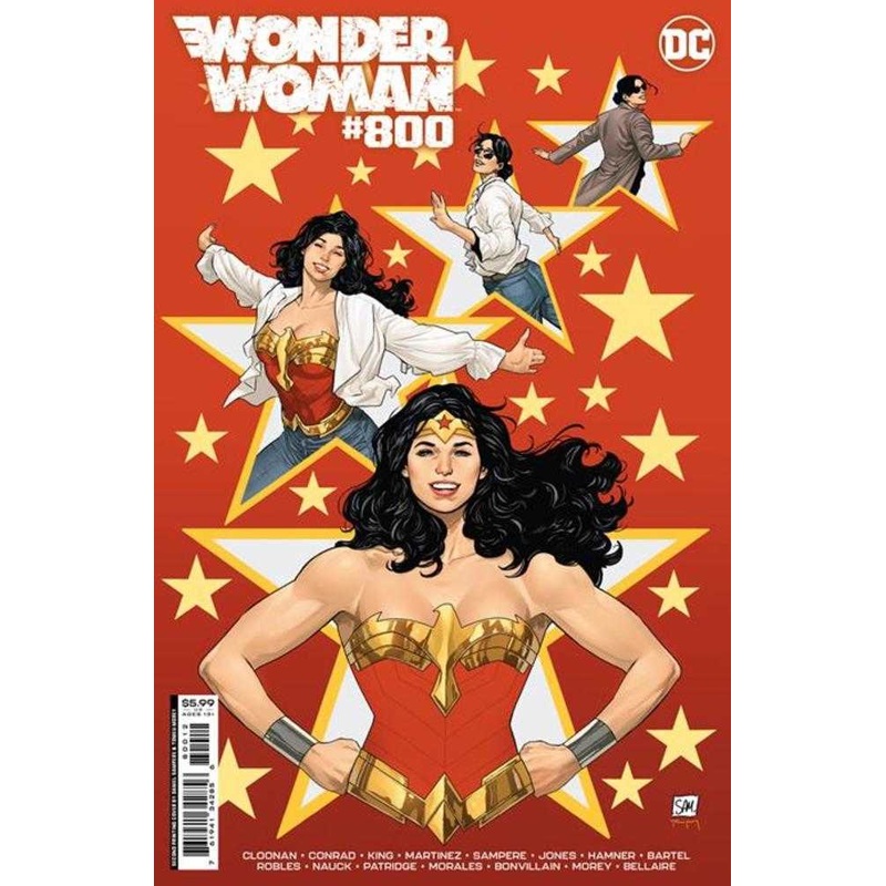 Wonder Woman #800 2nd Print Cover A Daniel Sampere
