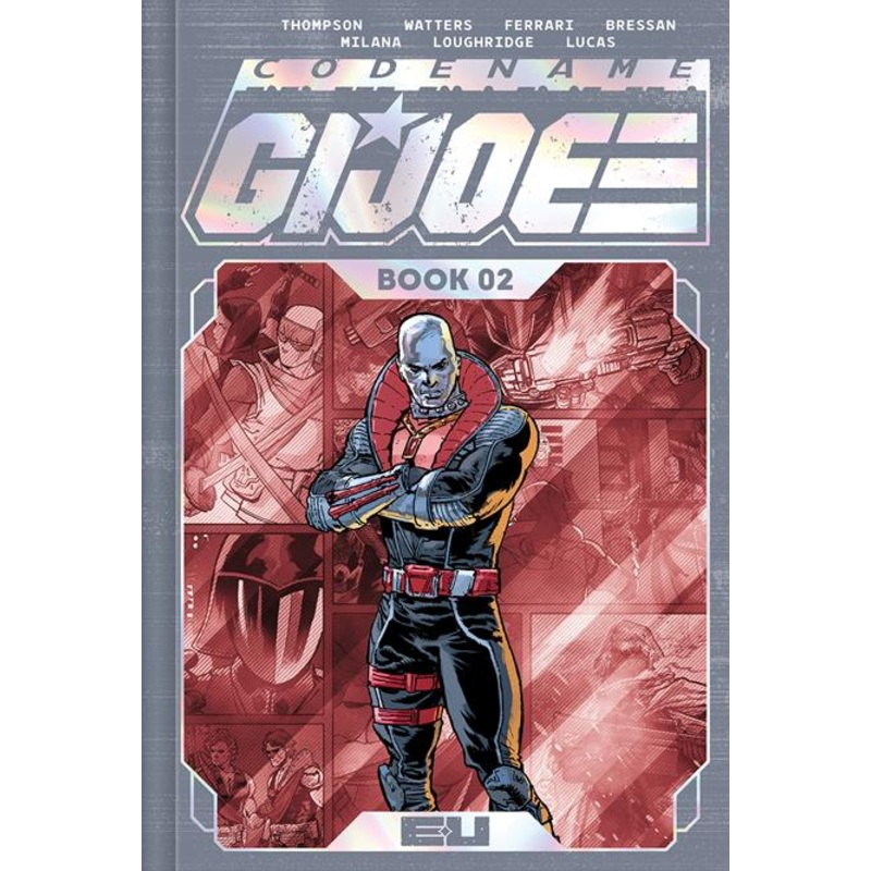 Codename G.I. Joe Deluxe Edition HC Book 02 Direct Market Exclusive Andrei Bressan & Adriano Lucas Spot Foil Cover *PRE-ORDER*