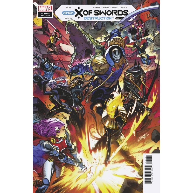 X OF SWORDS DESTRUCTION #1 LARRAZ CONNECTING VAR