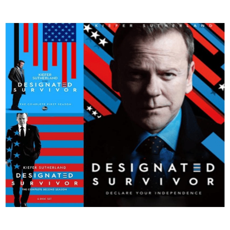 Designated Survivor TV Series Seasons 1-3 on DVD
