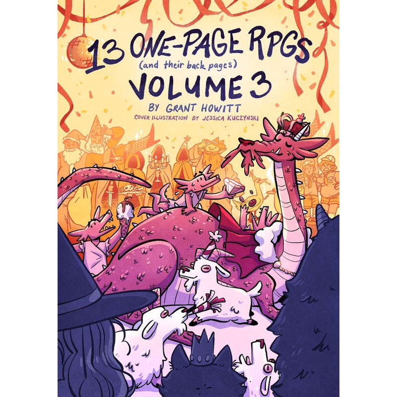 One Year of One-Page RPGs: Volume 3