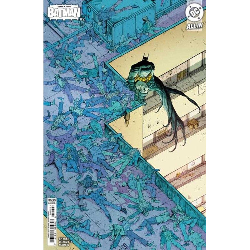Absolute Batman #2 Cover B Daniel Warren Johnson Card Stock Variant *one copy per customer*