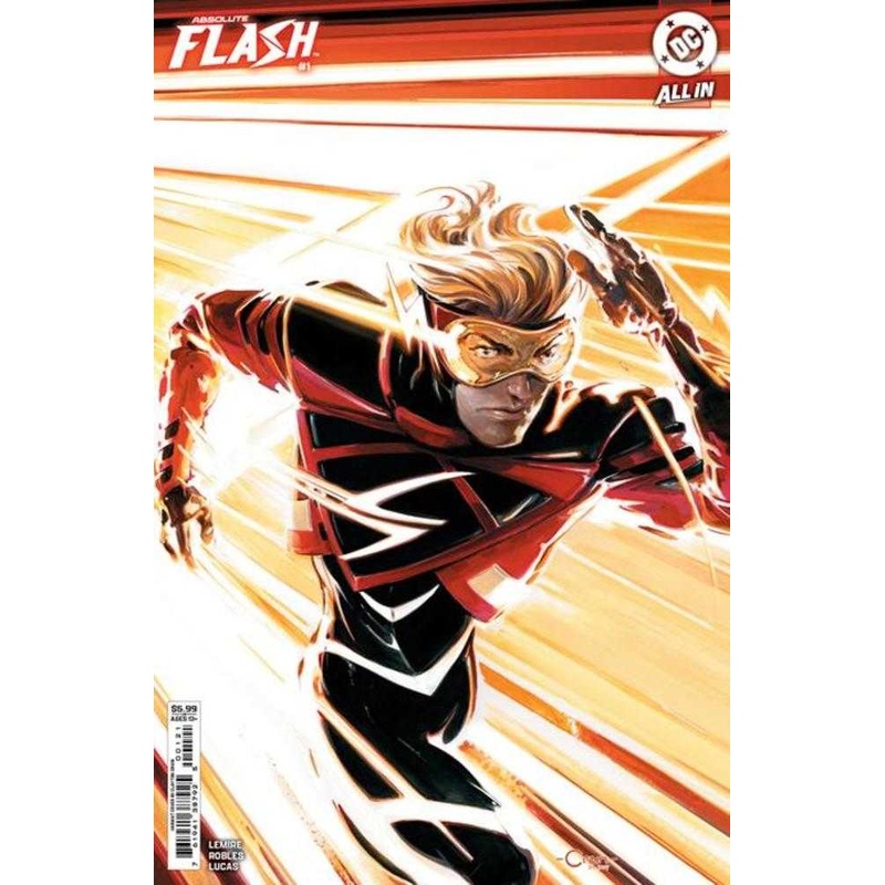 Absolute Flash #1 Cover B Clayton Crain Card Stock Variant *1 copy per customer*