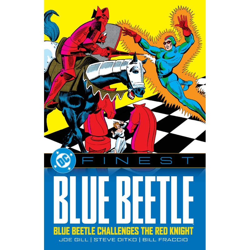 DC Finest: Blue Beetle: Blue Beetle Challenges The Red Knight