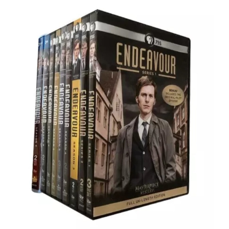 Endeavor Seasons 1-9 on DVD