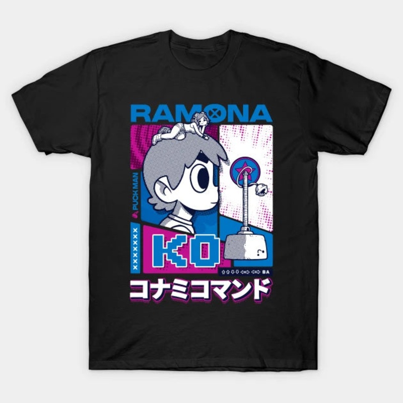 T-Shirt: Scott & Romana – Black Small