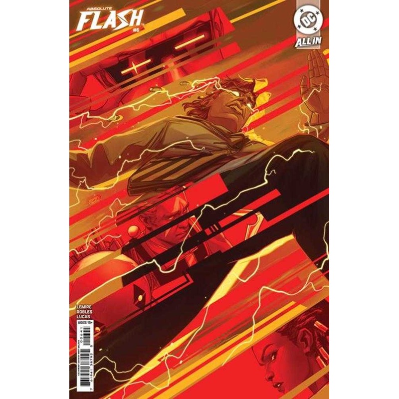 Absolute Flash #6 Cover D Nimit Malavia Card Stock 1:25 Ratio Variant