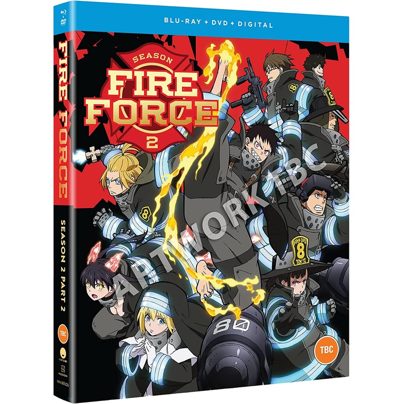Fire Force Season 2 Part 2 – Blu-ray/DVD