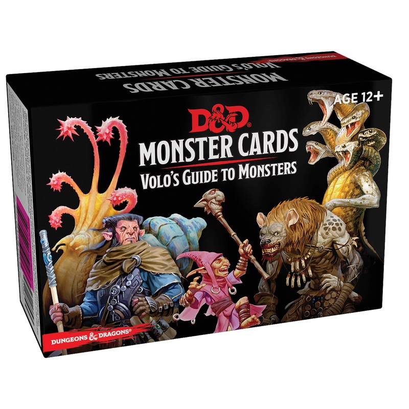 D&D 5E RPG: Spellbook Cards – Volo’s Guide to Monsters