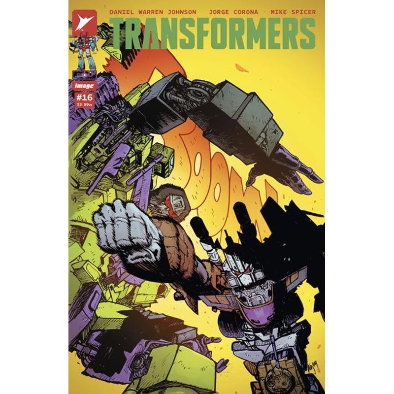TRANSFORMERS #16 CVR A DANIEL WARREN JOHNSON & MIKE SPICER This only, one comic book.