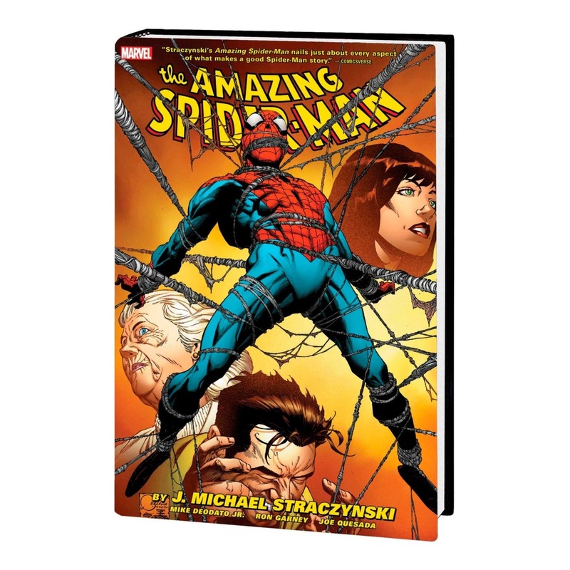 Amazing Spider-Man By J. Michael Straczynski Omnibus Vol. 2 Quesada Cover HC [New Printing, DM Only]