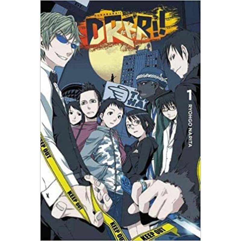 Durarara!!, light novel Vol. 01