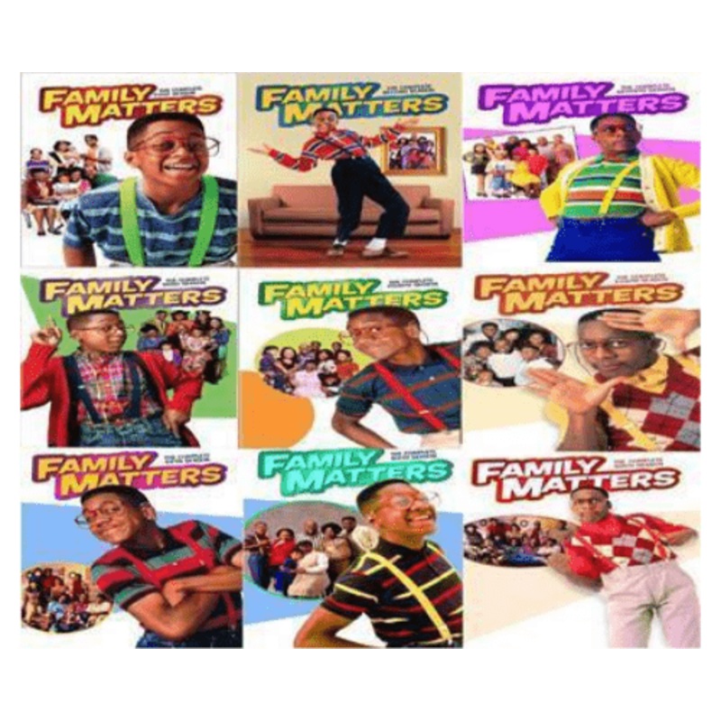 Family Matters TV Series Seasons 1-9 DVD Set