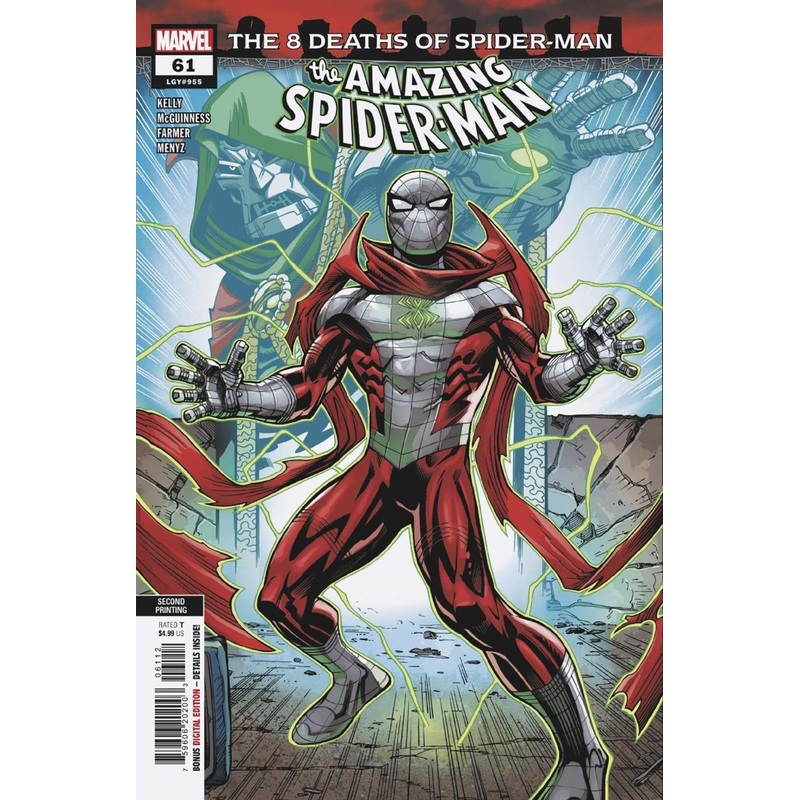 Amazing Spider-Man #61 Edition Mcguinness 2nd Print Variant