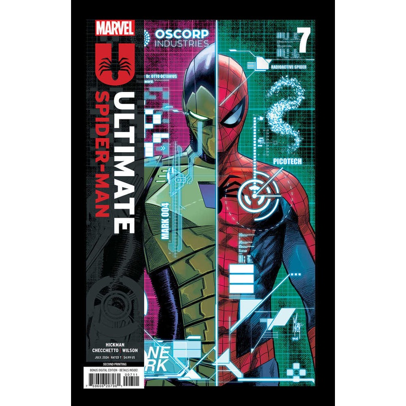 Ultimate Spider-Man #7 Marco Checchetto 2nd Print Variant