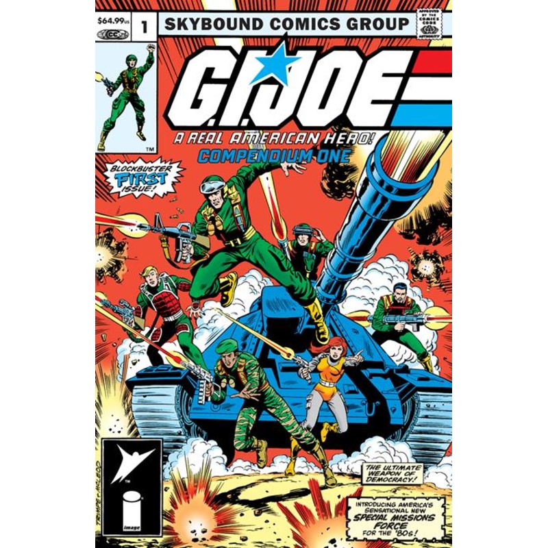 G.I. Joe A Real American Hero Compendium TP Book 01 Direct Market Exclusive Herb Trimpe & Bob McLeod Cover *OOP*