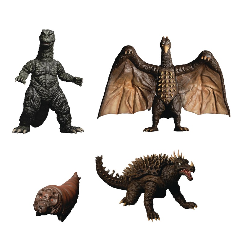 5 POINTS XL GODZILLA DESTROY ALL MONSTERS RD1 BOX SET