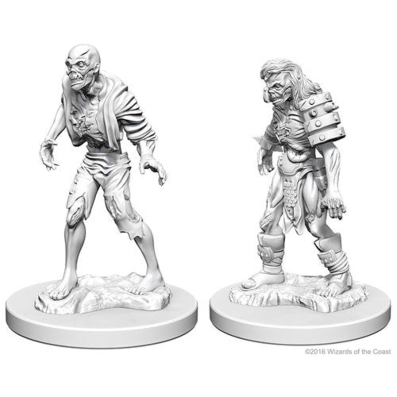 D&D Nolzur’s Marvelous Unpainted Minis: W1 Zombies