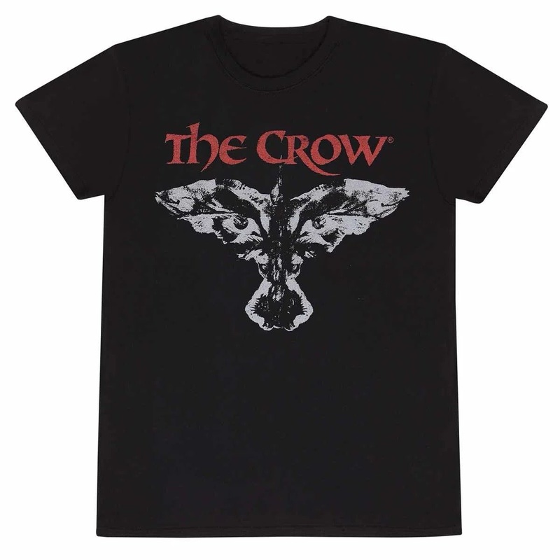 The Crow – Crow Eyes Logo T-Shirt – Medium