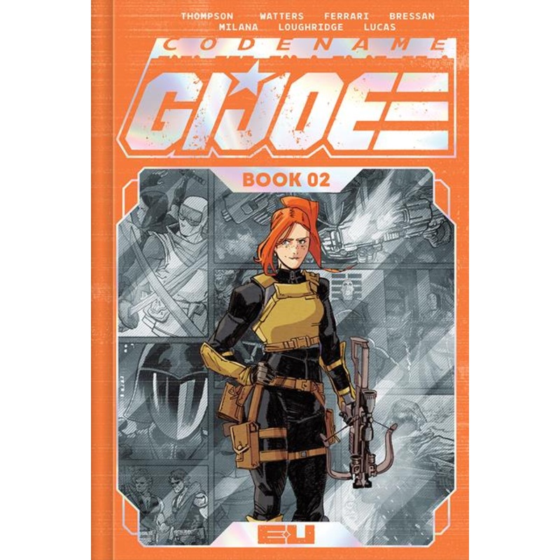 Codename G.I. Joe Deluxe Edition HC Book 02 Marco Ferrari Spot Foil Cover *PRE-ORDER*