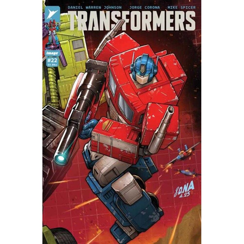 Transformers #22 Cover C David Nakayama Connecting 1:10 Ratio Variant