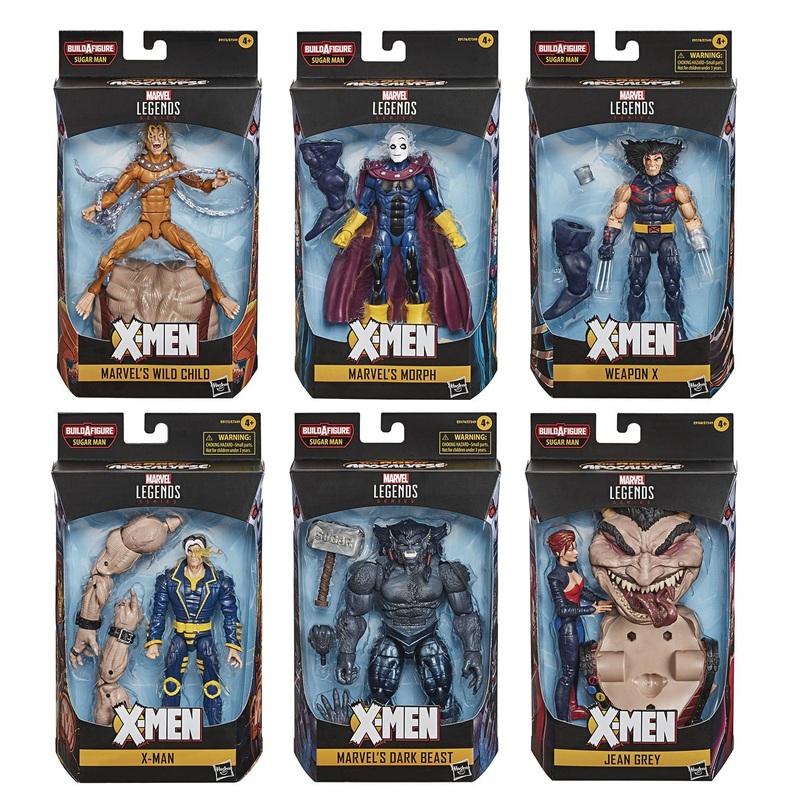 X-Men Marvel Legends Wave 5 (Sugar Man Build a Figure) Dark Beast
