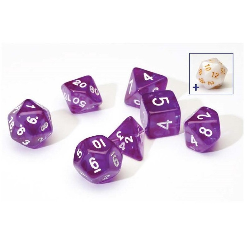 Sirius Dice: Translucent Purple (7)