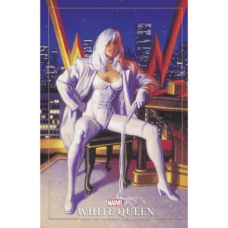 X-Men #33 Greg And Tim Hildebrandt White Queen Marvel Masterpieces III Variant [ Fhx]