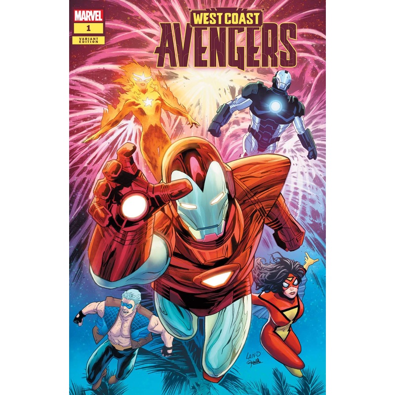 WEST COAST AVENGERS #1 PX EXCLUSIVE GREG LAND VAR