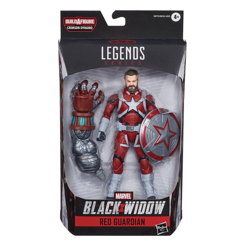 Black Widow Legends Red Guardian Action Figure