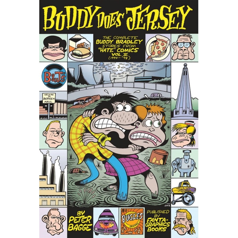 Buddy Does Jersey: The Complete Buddy Bradley Stories From Hate Comics (1994-1998)