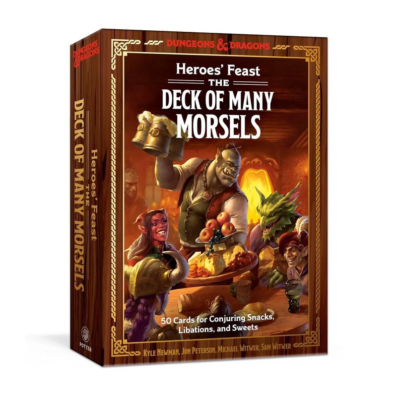 Heroes’ Feast: The Deck of Many Morsels: 50 Cards for Conjuring Snacks, Libations, and Sweets (Dungeons & Dragons)