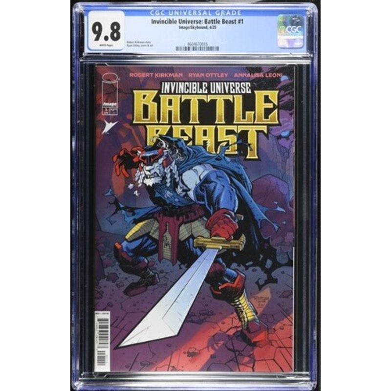 Invincible Universe: Battle Beast #1 Cover A CGC 9.8