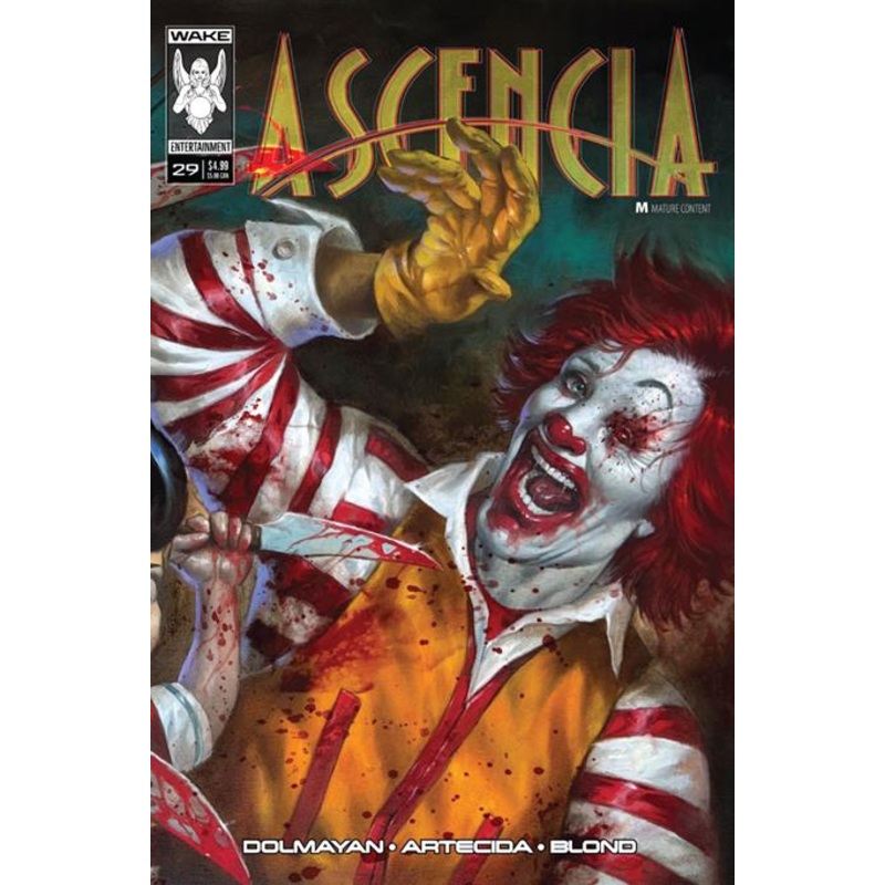 ASCENCIA #29 CVR A LUCIO ROBES (MR) (08 Oct Release) This only, one comic book.