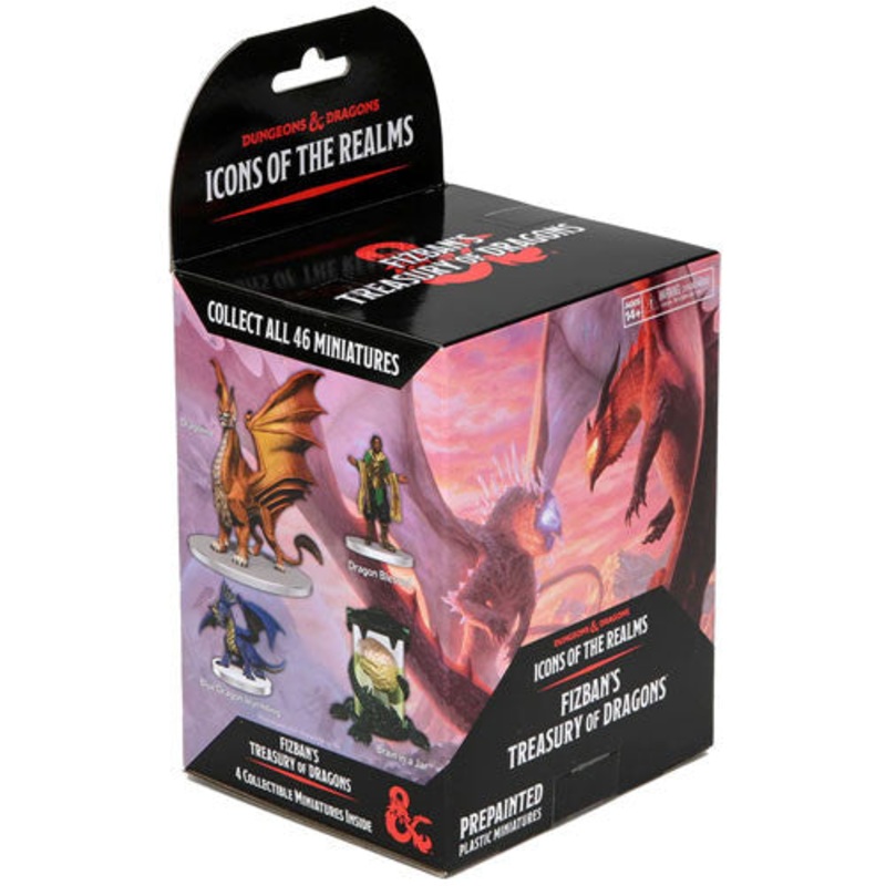 D&D Icons of the Realms Miniatures: Fizban’s Treasury of Dragons – Standard Booster Pack
