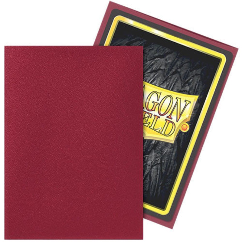 Dragon Shield: Card Sleeves – Blood Red (100)