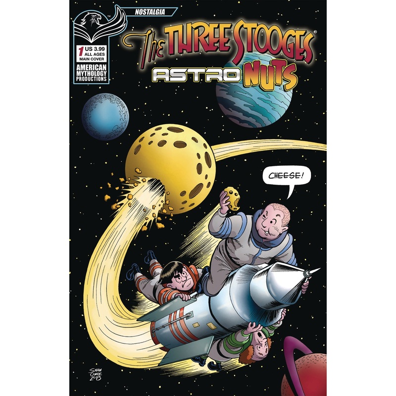 THREE STOOGES ASTRO NUTS #1 CHEESE CVR SHANOWER