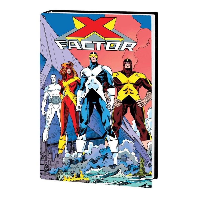 X-FACTOR: THE ORIGINAL X-MEN OMNIBUS VOL. 1 HC SIMONSON FALL OF THE MUTANTS COVER [DM ONLY]