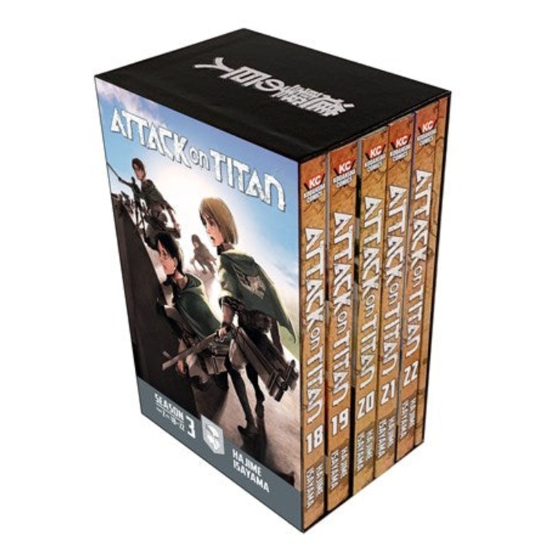 Attack on Titan: Season 03, Part 02 Manga Box Set