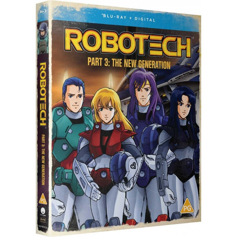 Robotech Part 3: The New Generation – Blu-ray