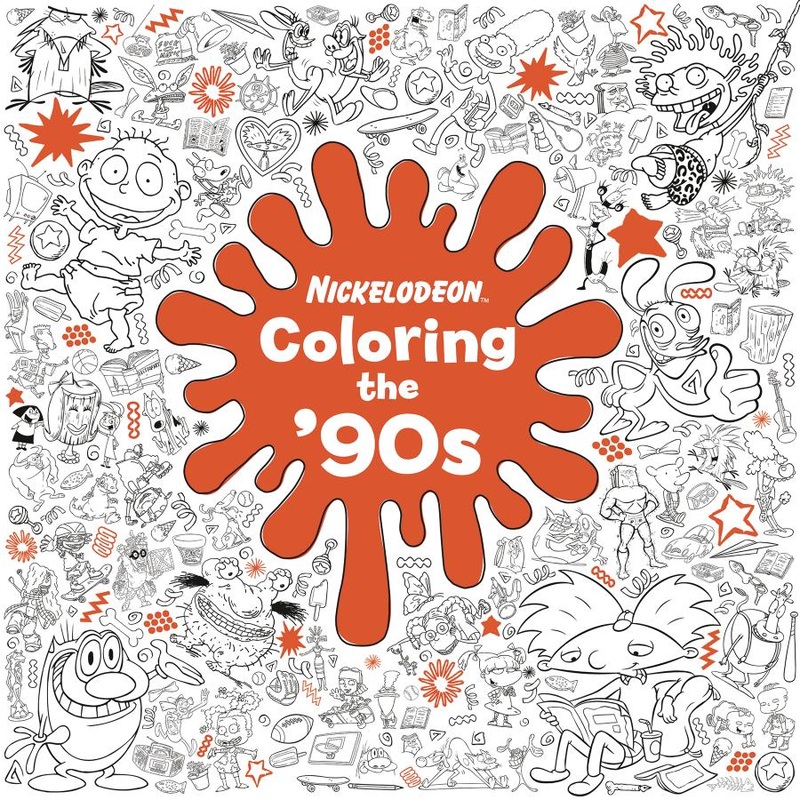Coloring the ’90s (Nickelodeon Coloring Book)