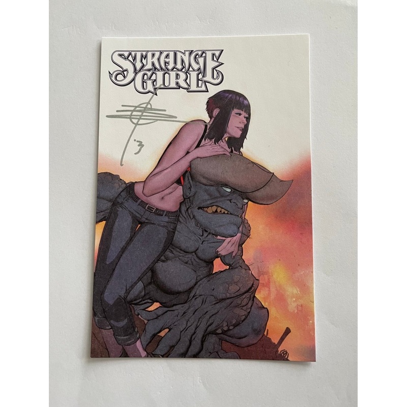 Strange Girl Bookplate Signed by Rick Remender *One Per Customer*